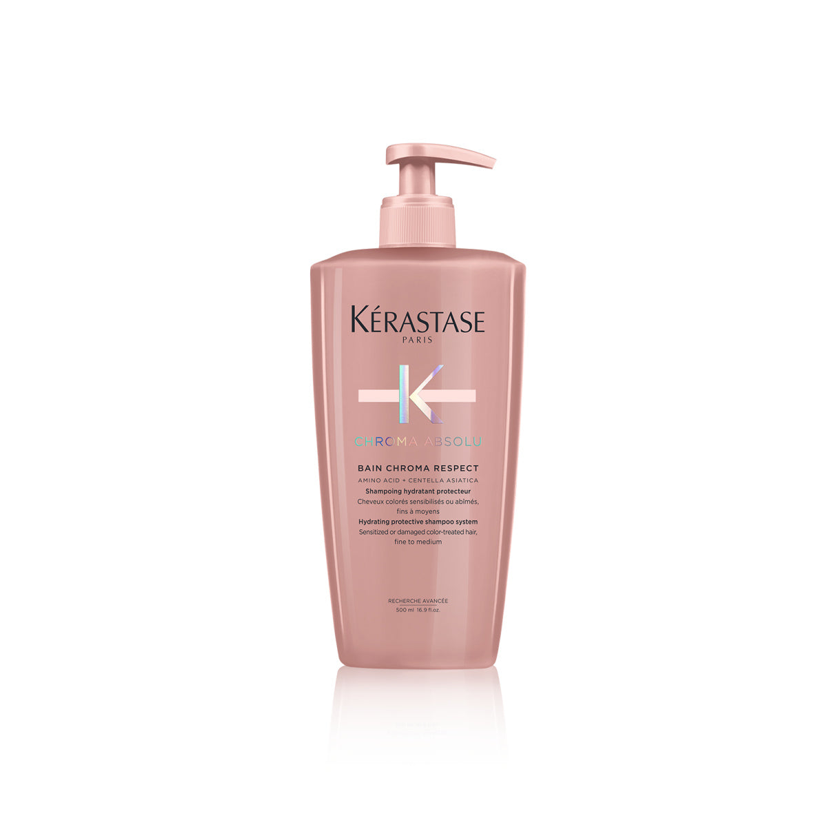 Feuchtigkeitsspendendes Shampoo für coloriertes Haar Kerastase Bain Chroma Respect, 500 ml 