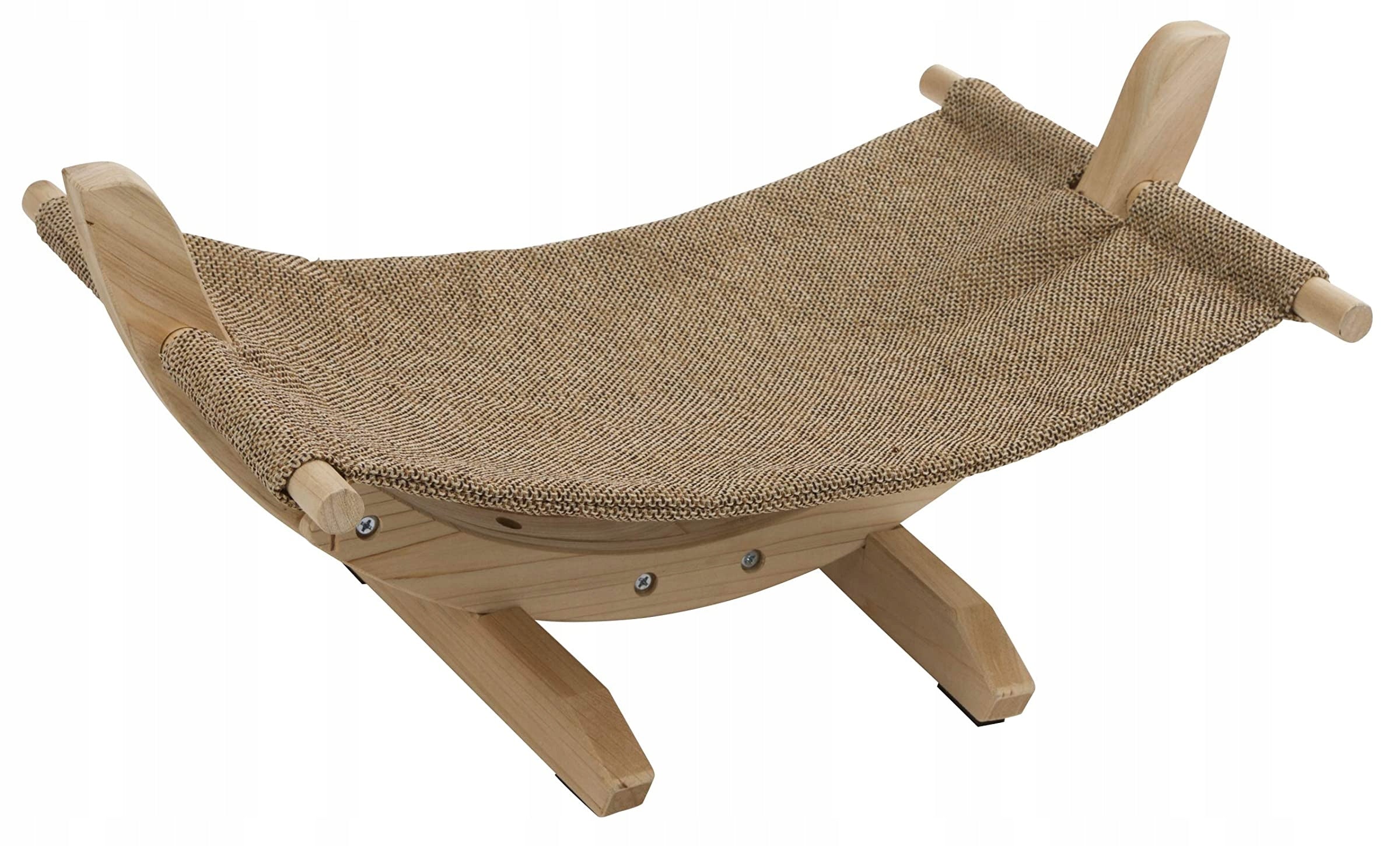 Kerbl Hammock Bedding for Cat Siesta 2.0 Wood Eco 61x37x29 Beige Product width 61 cm