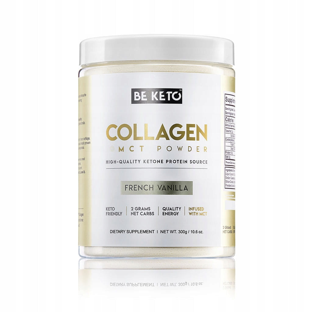 Keto Collagen with MCT Oil - French Vanilla 300g
