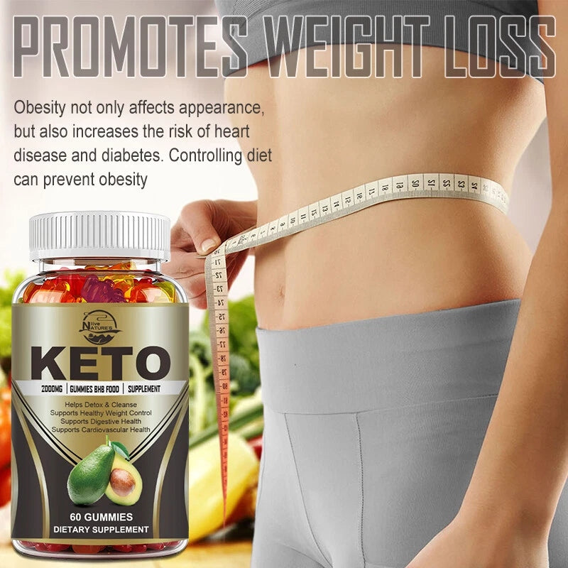 Keto Gummies 2000 mg – Support in weight loss and body fat ... Packaging status original