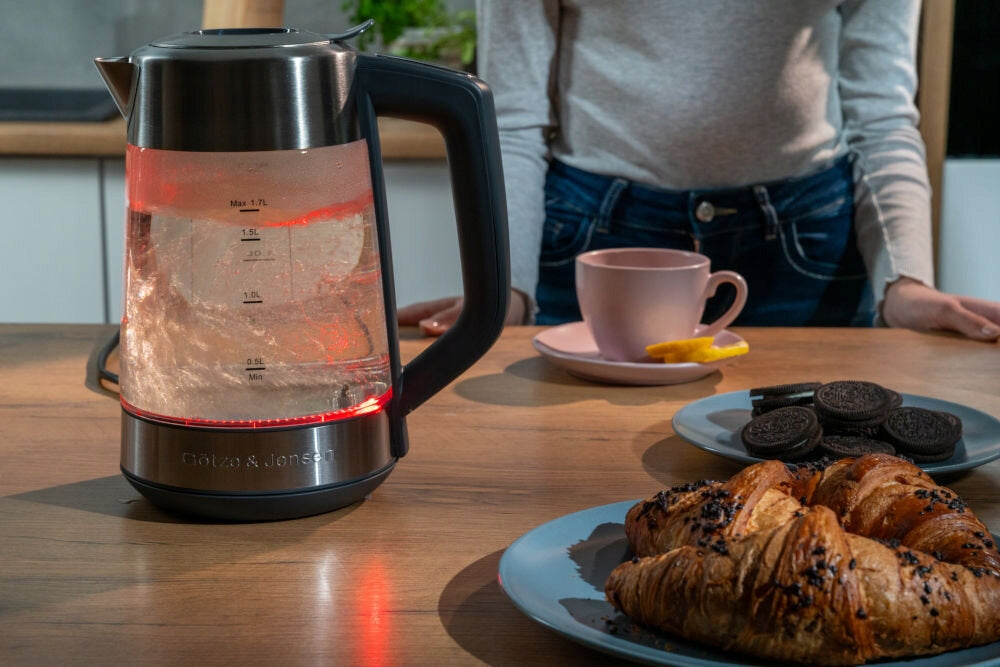 Kettle GÖTZE & JENSEN KT875G Functions temperature control