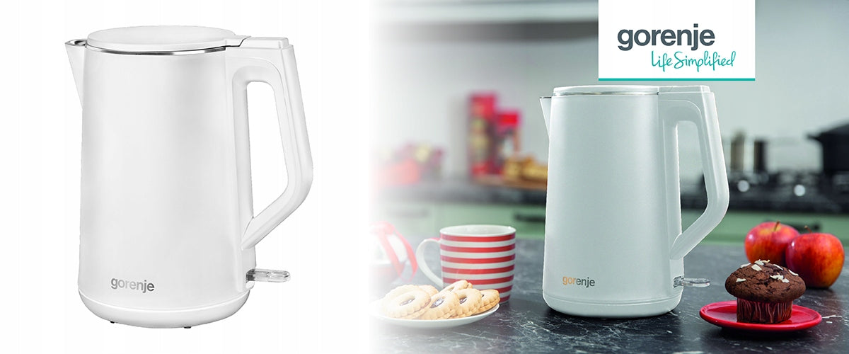 Kettle Gorenje K15DWW white 1,5l 2200W Model K15DWW