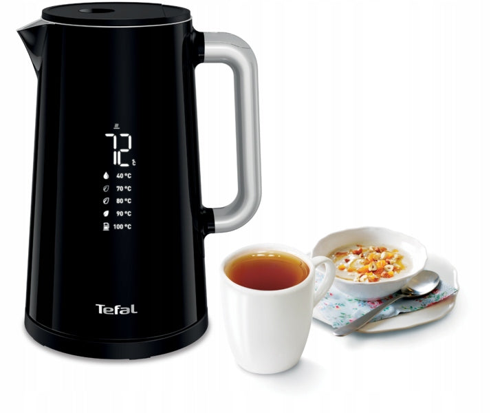 Kettle TEFAL DIgital KO851830 1.7l 1800W black Manufacturer code KO851830