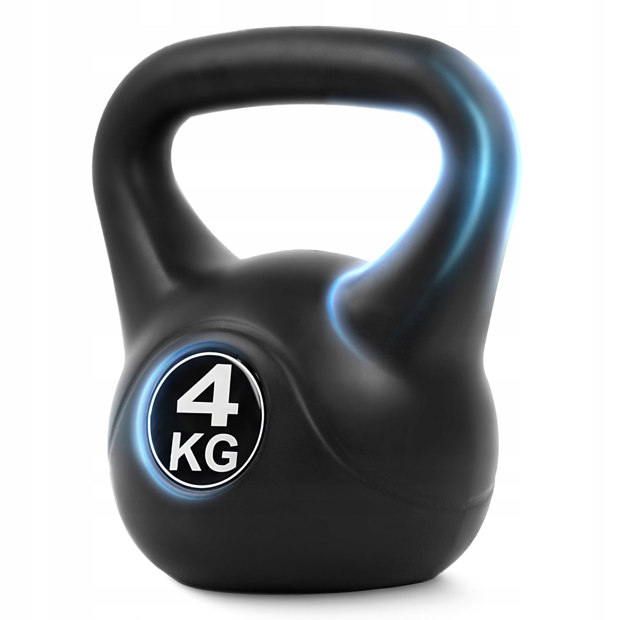Kettlebell Exercise Weight Kettle Weight Dumbbell Ball 4 KG Color black