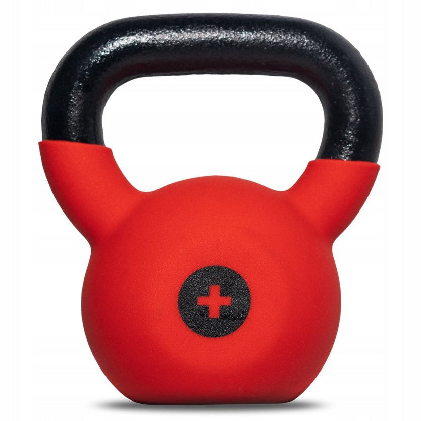 THORN+FIT Kettlebell aus Gusseisen mit Gummischutzbeschichtung, 12 kg 