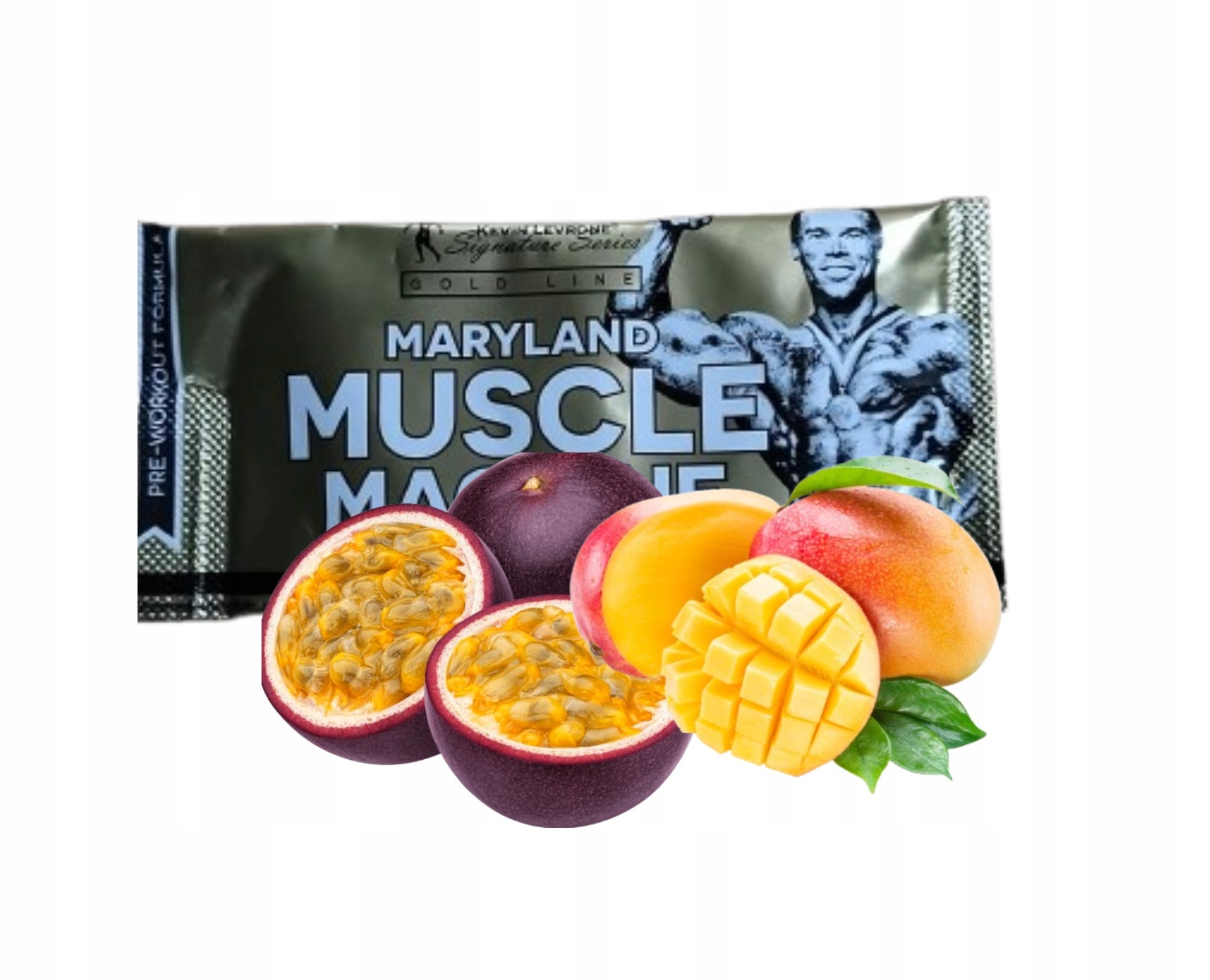 Kevin Levrone Gold Maryland Muscle Machine 17.5g - Mango Passionfruit Flavor - Sample