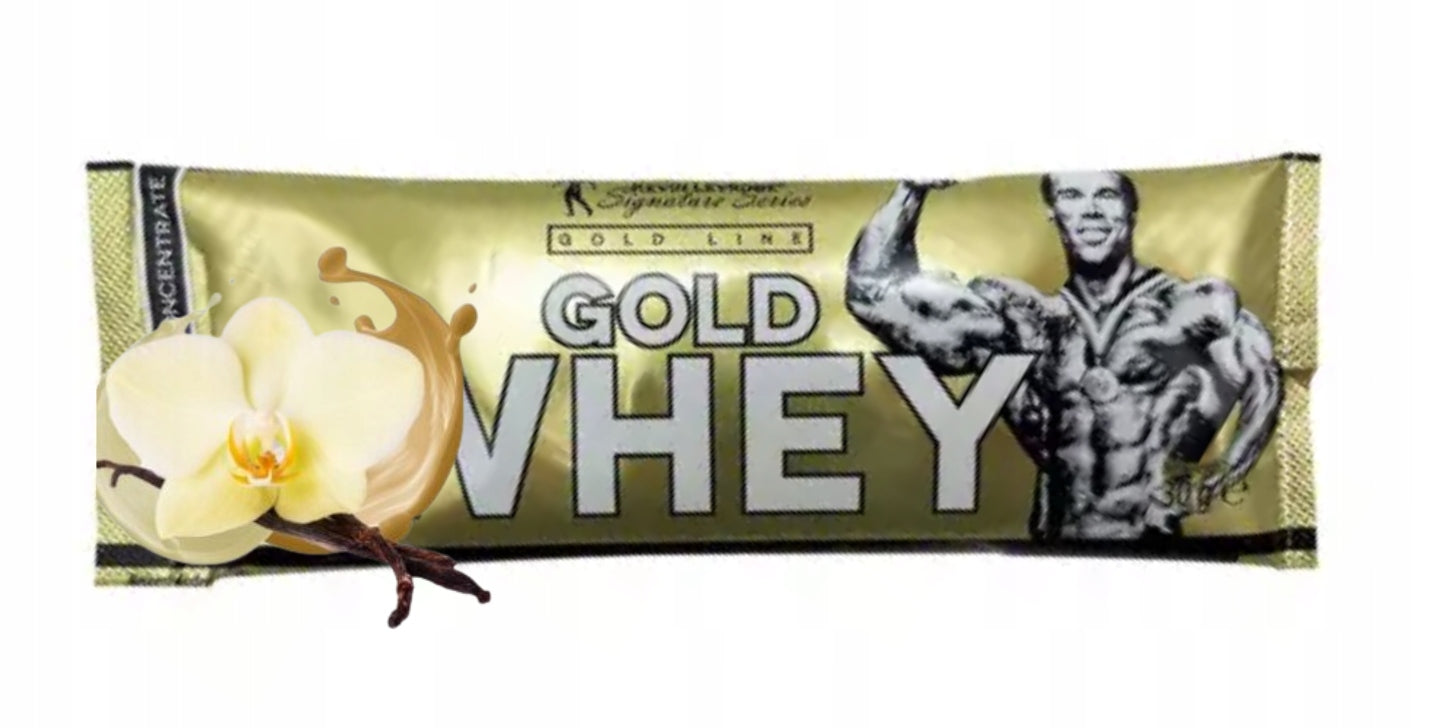 Kevin Levrone Levrone Gold Whey 30g Vanilla Conditioner Protein WPC Concentrate