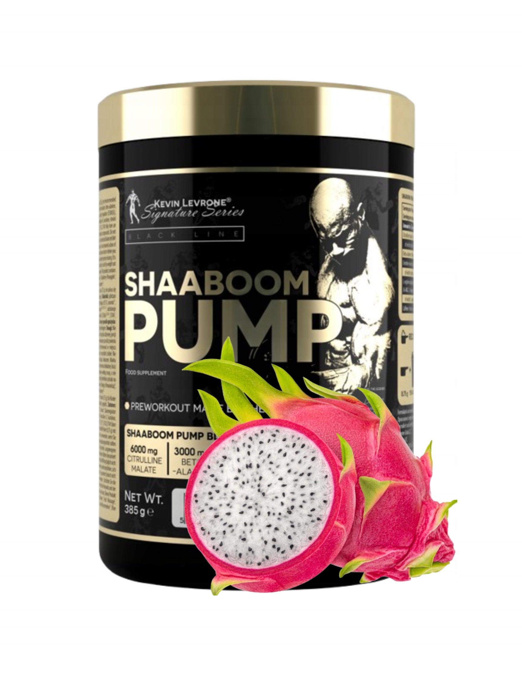 Kevin Levrone Shaaboom Pump 385g Dragon Fruit Pre-Workout Strength Conditioner