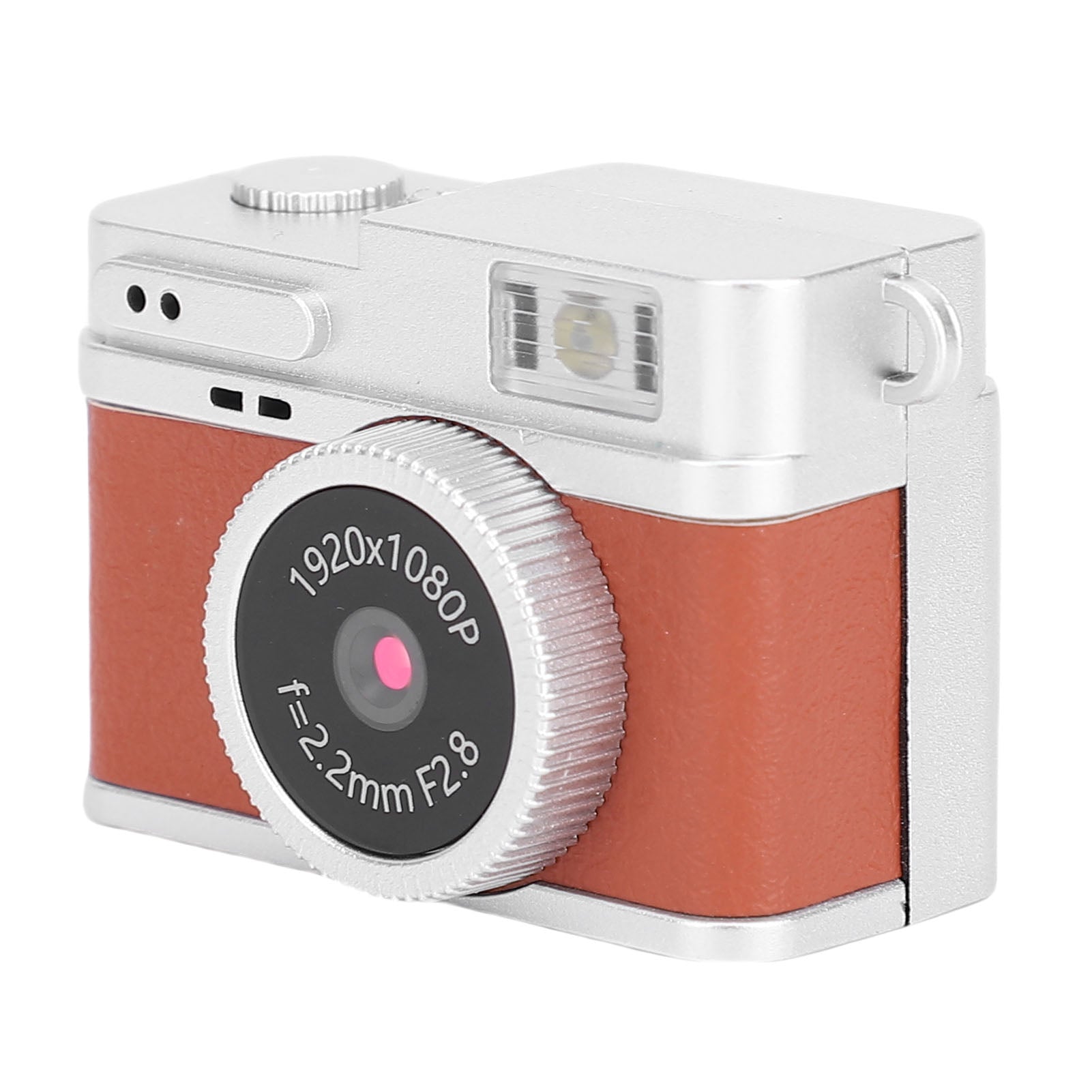 Key Digital Camera With Chain Necklace Flash Light 1080p 6B