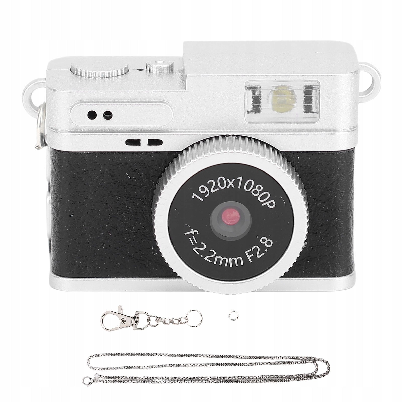 Key Digital Camera With Chain Necklace Flash Light 1080p OT Model 5989QGGC