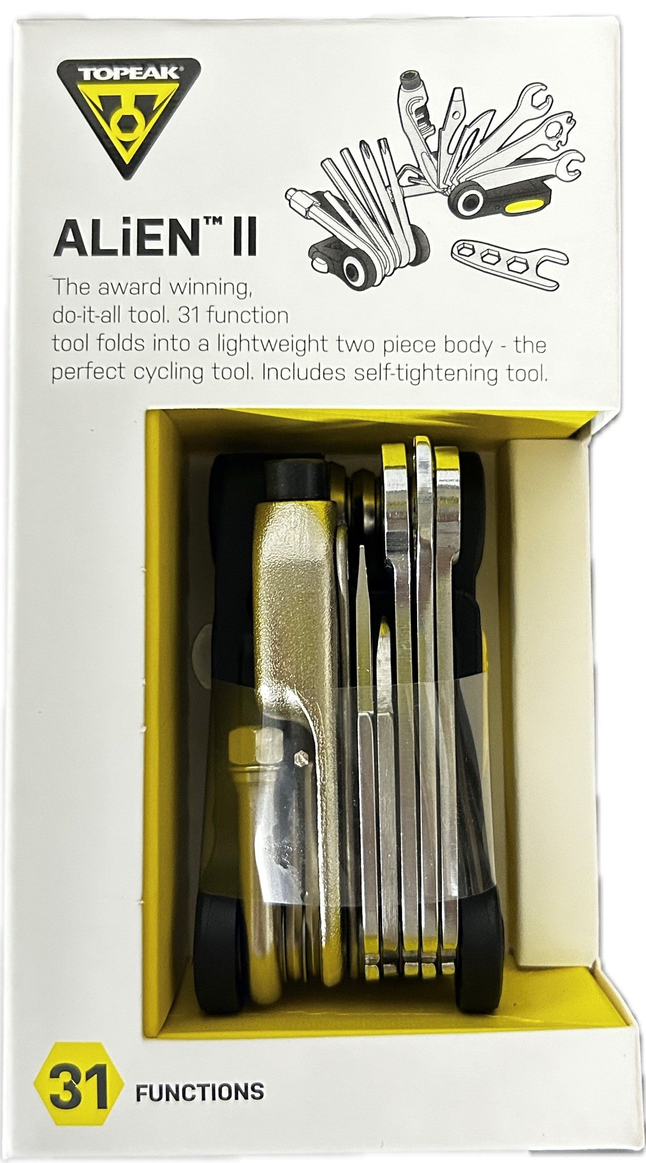 Key Multifunction Bicycle Tool Topeak Alien II BOX Original