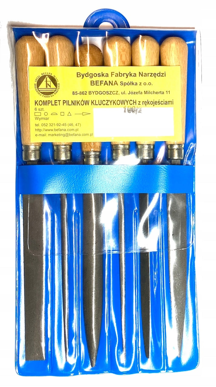 Key file set KP2106 6 pcs. 100-2 BEFANA (89951) Brand Befana