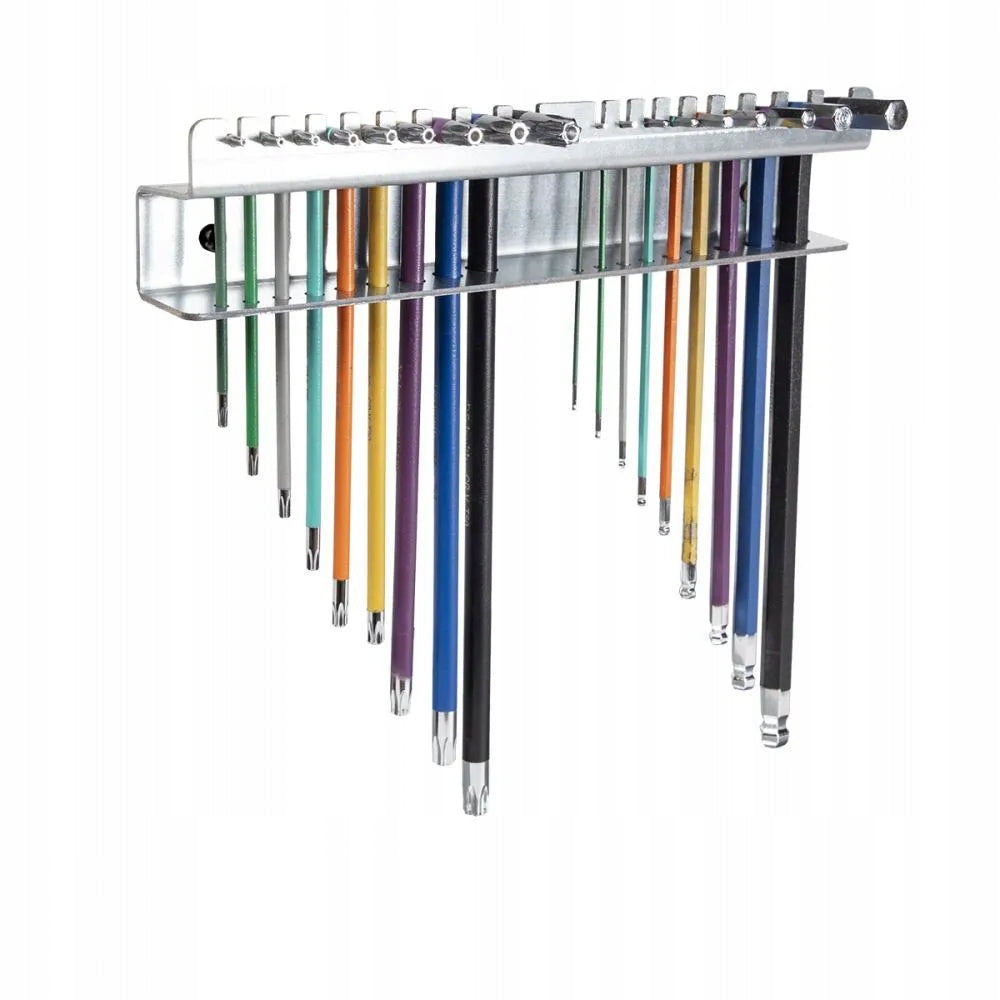 Key holder imbus torx tool hanger galvanized sheet gift Kind row hanger