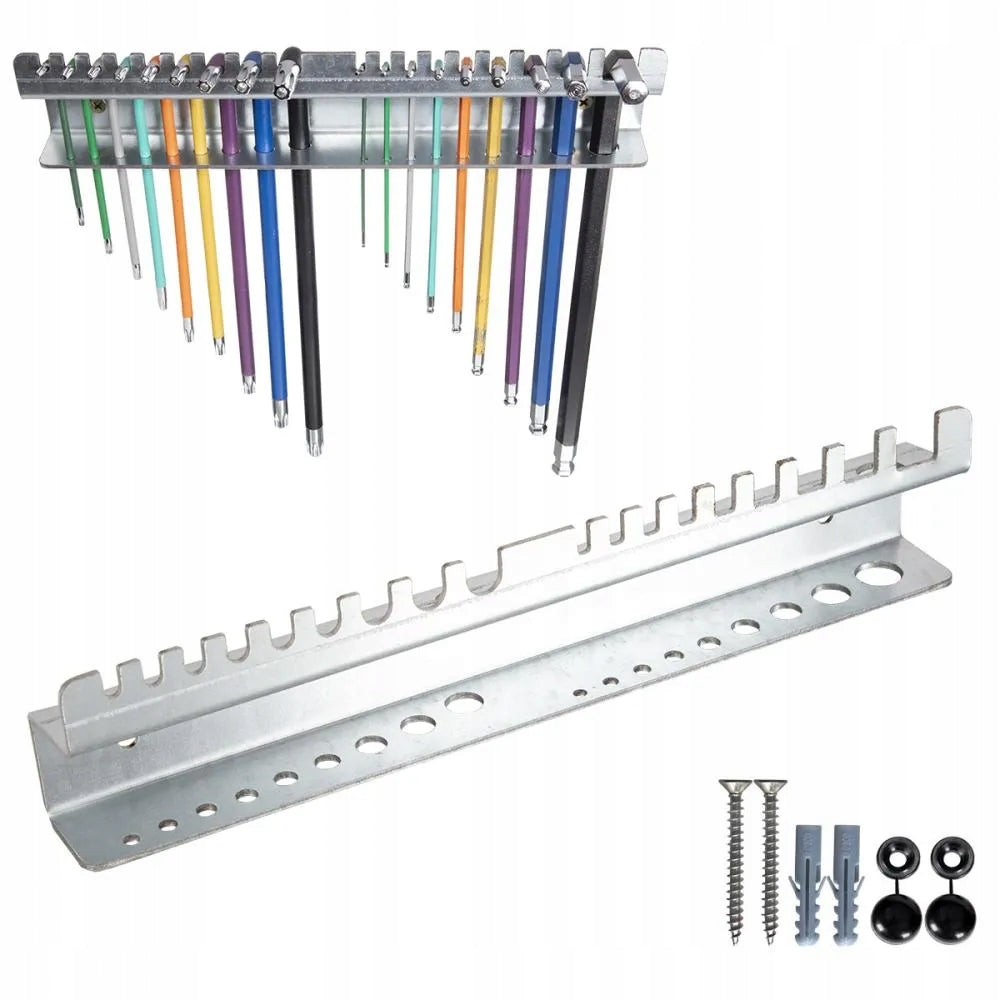Key holder imbus torx tool hanger galvanized sheet gift