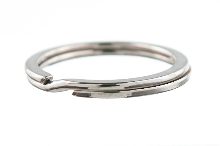 Key ring hardened steel nickel plated 10pcs. Manufacturer code 9525