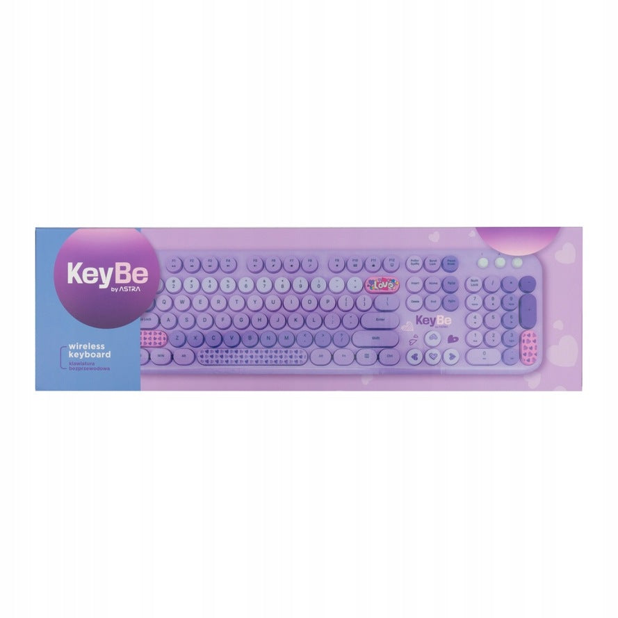 Keybe Wireless Keyboard - Lovely Lavender Manufacturer code 7245935