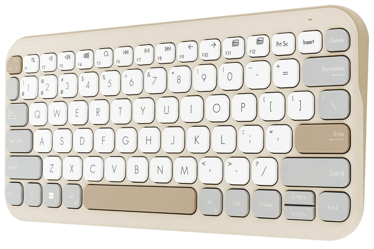Keyboard ASUS Marshmallow KW100 90XB0880-BKB040 beige Manufacturer ASUS