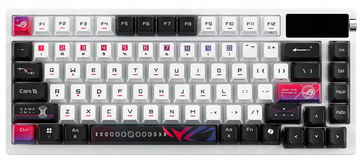 Keyboard ASUS ROG Azoth X RGB Batteries included no