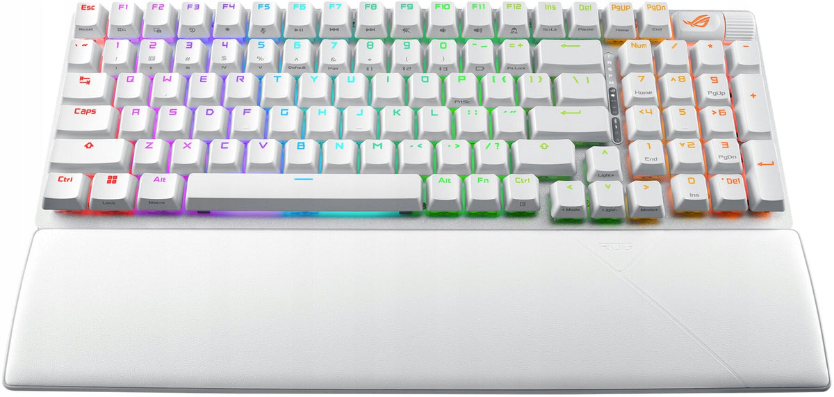 Keyboard ASUS ROG Strix Scope II 96 Wireless White Keyboard type mechanical