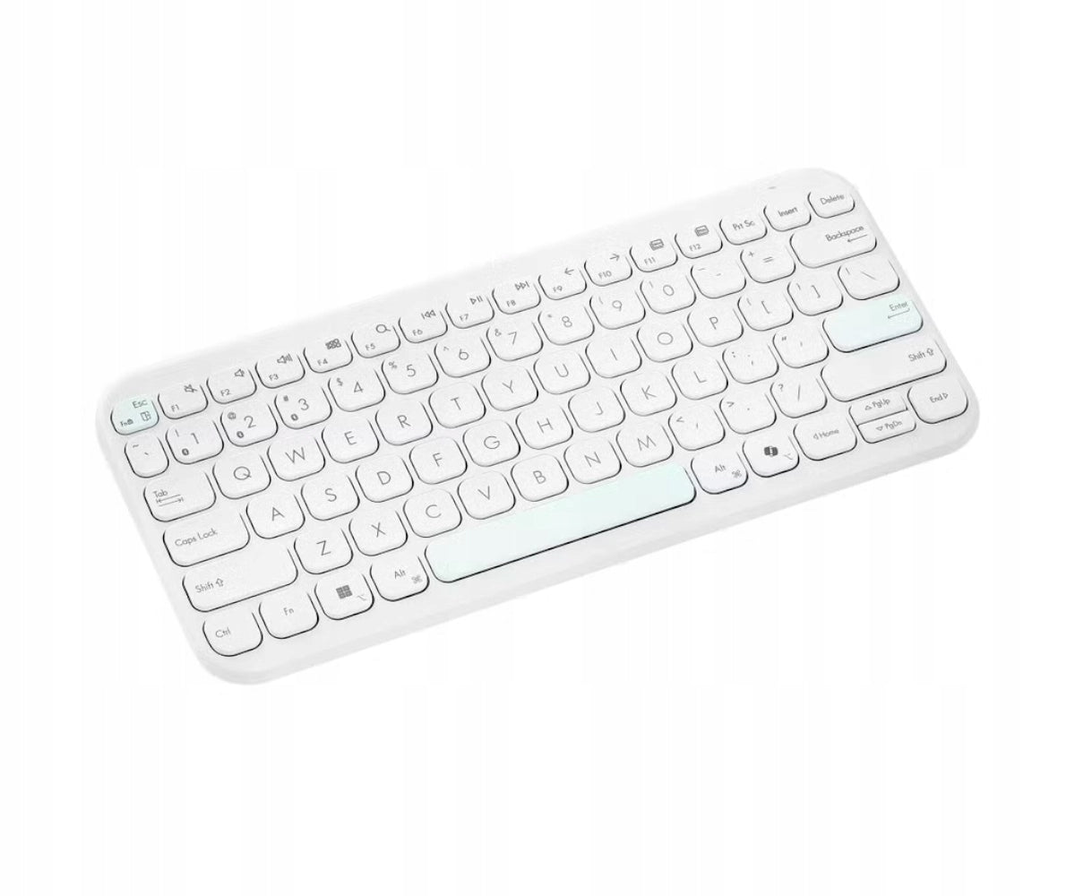 Keyboard Asus Marshmallow KW100 BT Iridescent White white Packaging status original