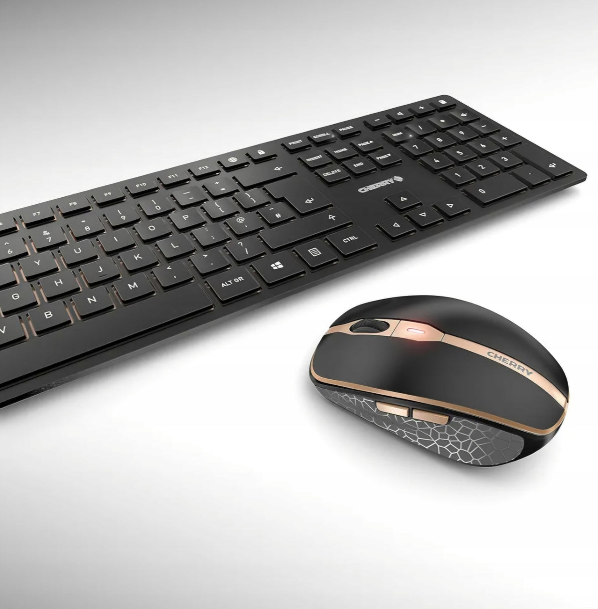 Keyboard CHERRY EUROPE QWERTY GMBH Cherry DW 9100 Slim with Mouse Packaging status original