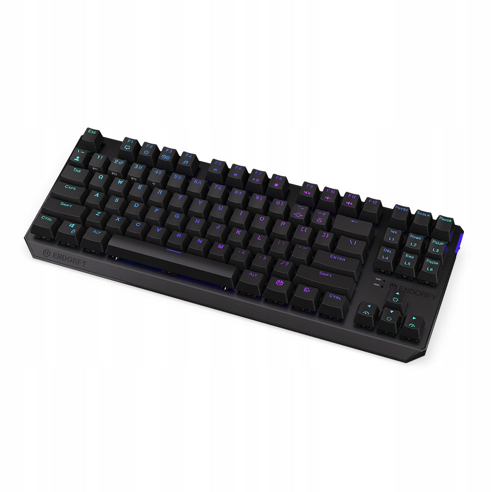 Keyboard ENDORFY Thock TKL Wireless Red, Kailh Box Red, 2.4GHz, BT