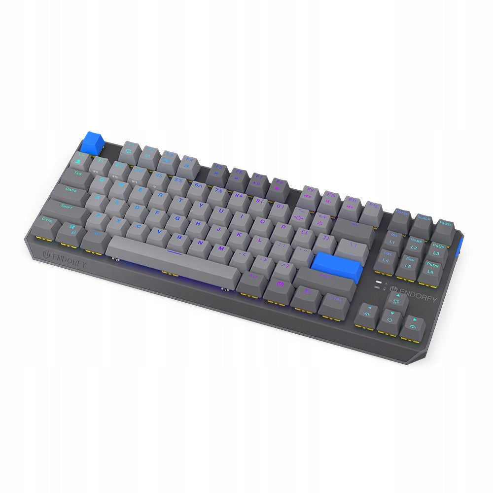 Keyboard ENDORFY Thock V2 TKL Wireless, BT, 2.4 GHz, ENDORFY Yellow