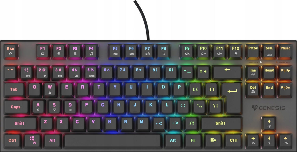 Keyboard GENESIS Thor 303 TKL - Outemu Peach Silent Outemu Peach Silent