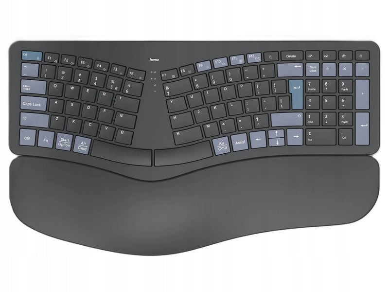 Keyboard HAMA WK-900 Ergo Black