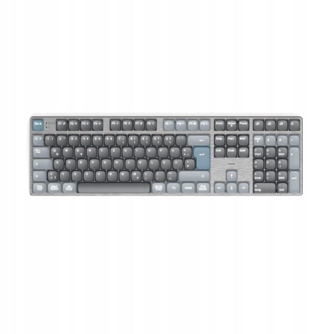 Keyboard Hama WK-800 Ultra-Flat Wireless 2.4GHz QWERTZ Manufacturer code 00173070