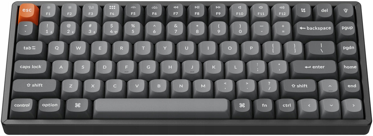 Keyboard KEYCHRON K2 Max QMK Wireless Hot-Swap Super Brown Switch Interface USB Bluetooth USB (Radio 2.4 GHz)
