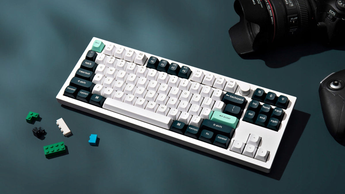 Keyboard KEYCHRON Q3 HE QMK Wireless White-green Interface USB Bluetooth USB (Radio 2.4 GHz)