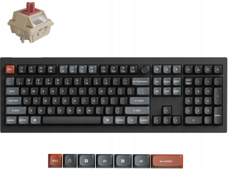 Keyboard KEYCHRON V6 Ultra 8K Red Switch Mechanical