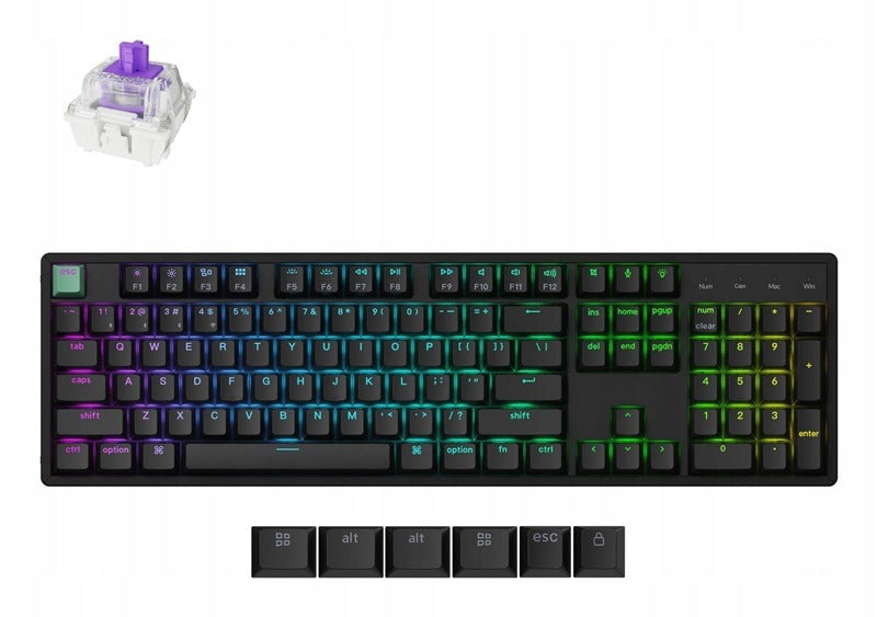 Keyboard Keychron K10 HE EN, Black