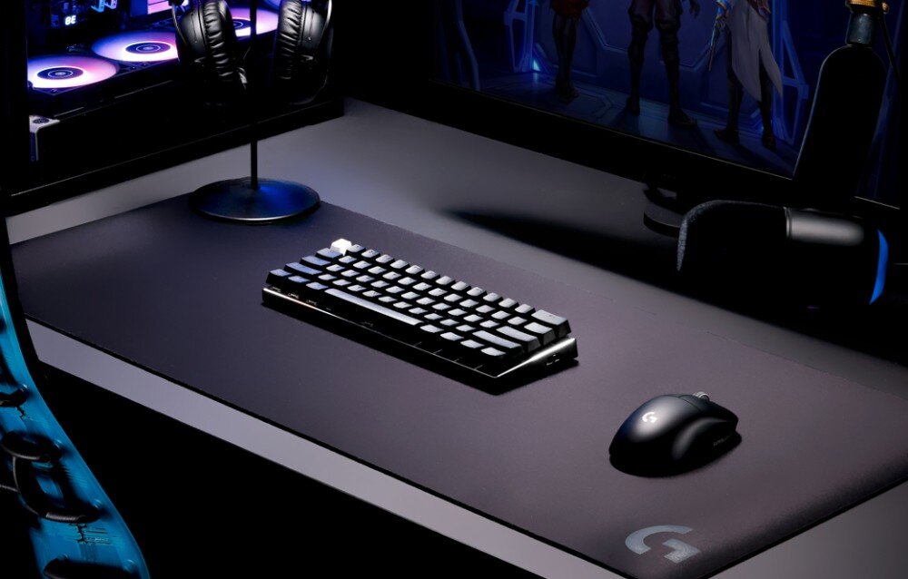 Keyboard LOGITECH G Pro X 60 Lightspeed Black Keyboard layout US international (qwerty)