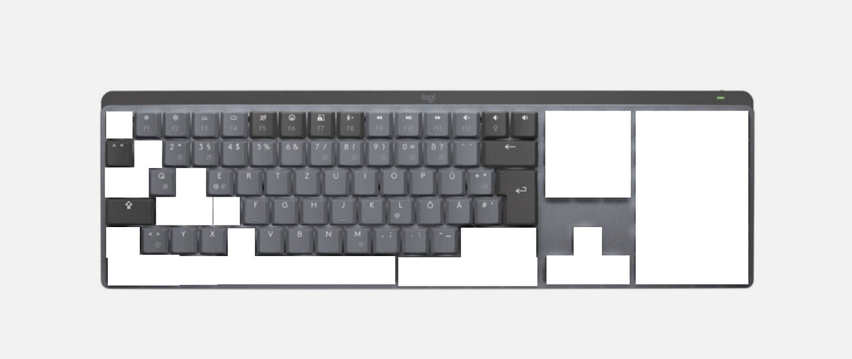 Keyboard Logitech MX Mechanical - Key/Button Description