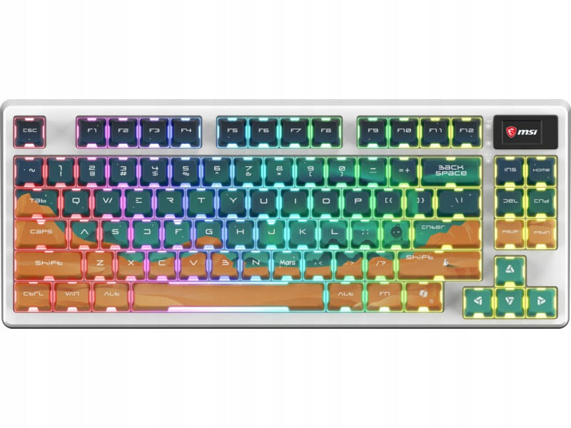 Keyboard MSI Forge GK600 TKL Wireless Mars