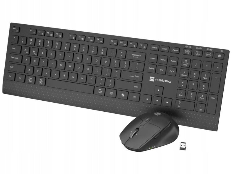 Keyboard + Mouse NATEC Stingray 2 US Wireless