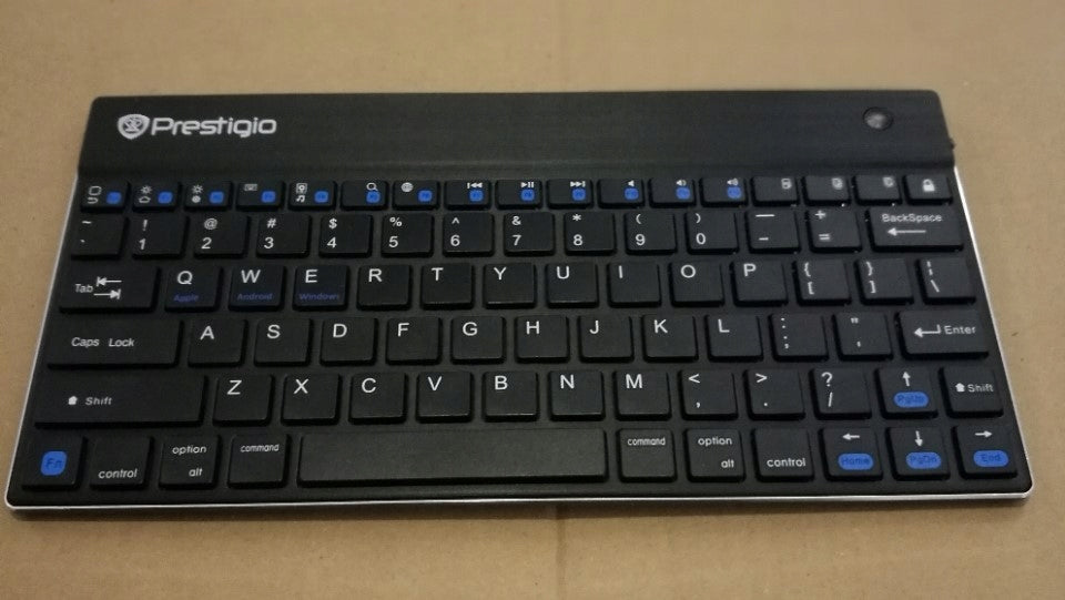 Keyboard Prestigio Bluetooth PBKB02US 25x13cm Keyboard layout US international (qwerty)