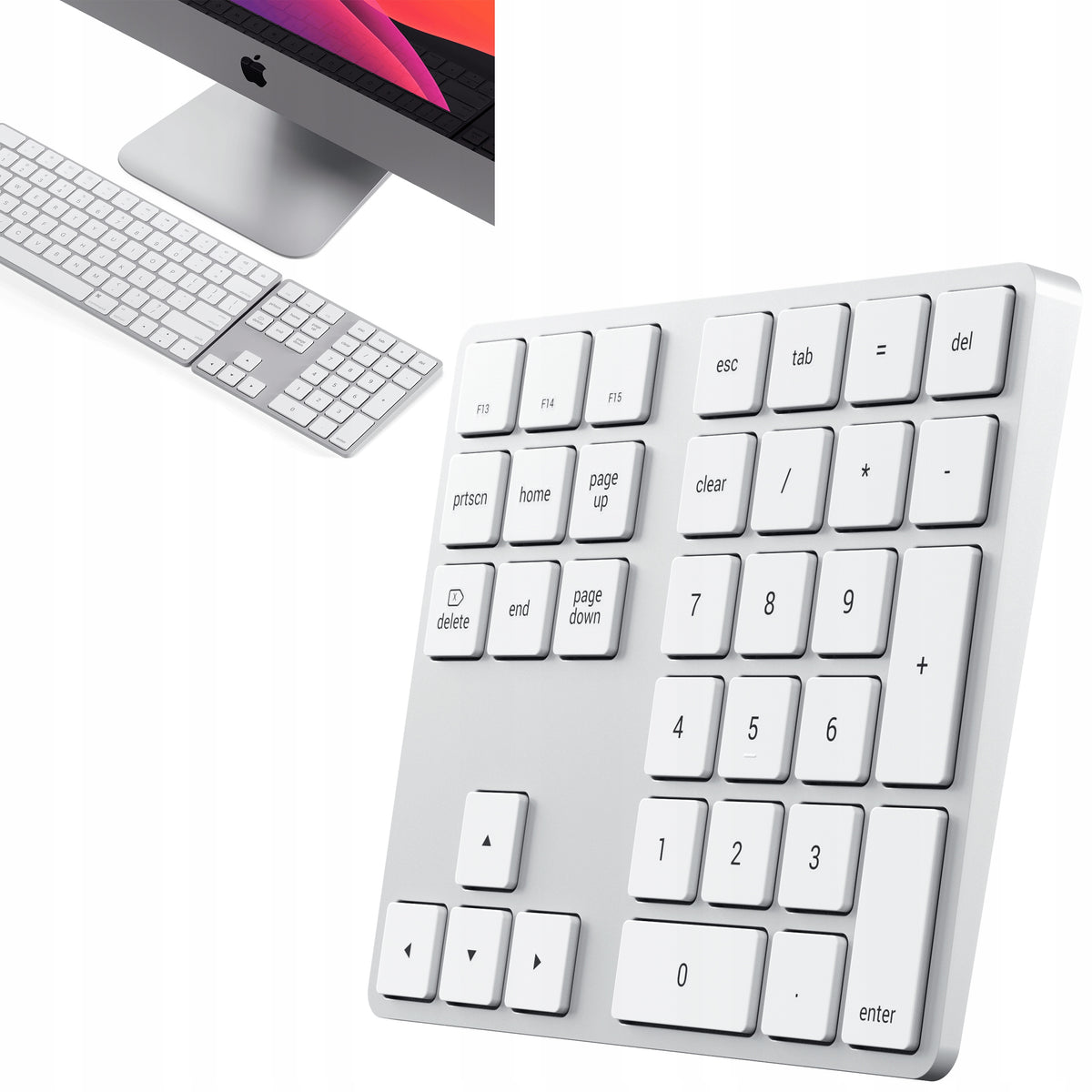 Keyboard SATECHI Numeric Bluetooth Extended Keypad Wireless Block