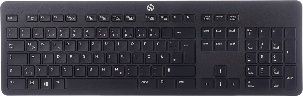 Keyboard and mouse set HP SLIM T6L04AA Keyboard design number pad