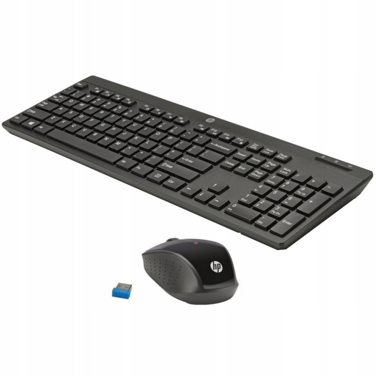 Keyboard and mouse set HP black