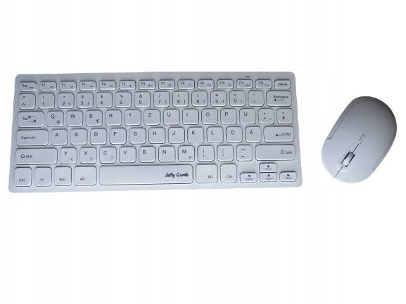 Keyboard and mouse set Jelly Comb 2,4G white