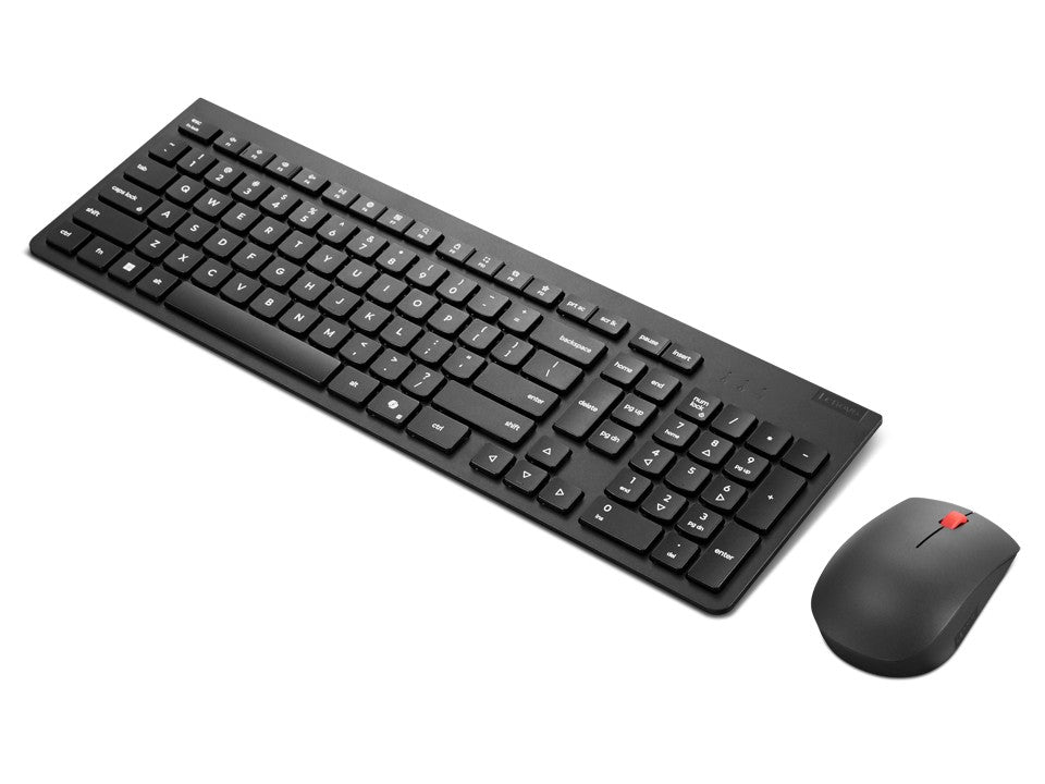 Keyboard and mouse set Lenovo black Manufacturer Lenovo