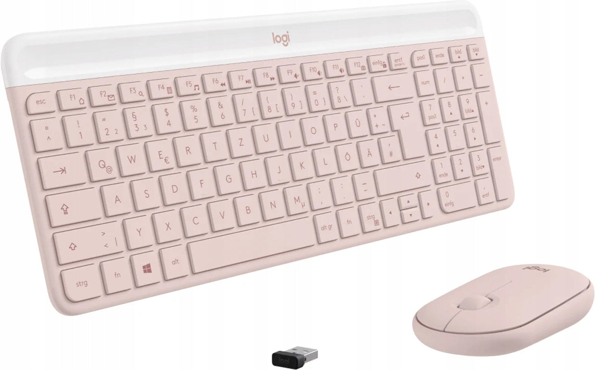 Keyboard and mouse set Logitech MK470 Slim wireless QWERTZ