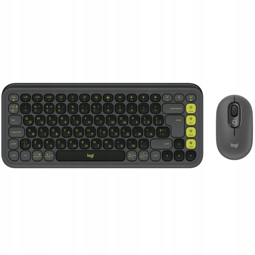 Keyboard and mouse set Logitech POP Icon Combo Bluetooth US/UA chip