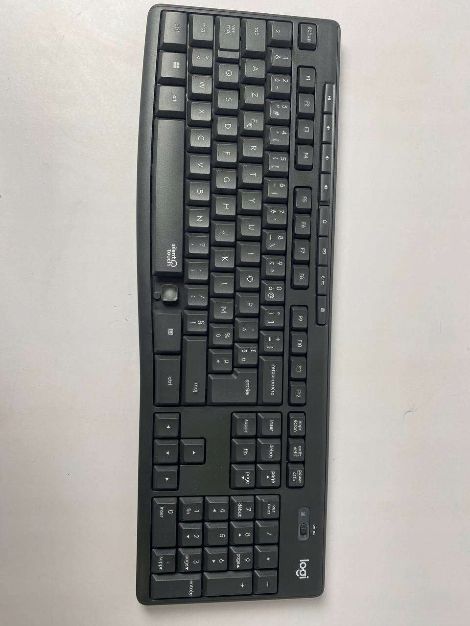 Keyboard and mouse set Logitech black ATTENTION! AZERTY - keyboard layout Manufacturer Logitech