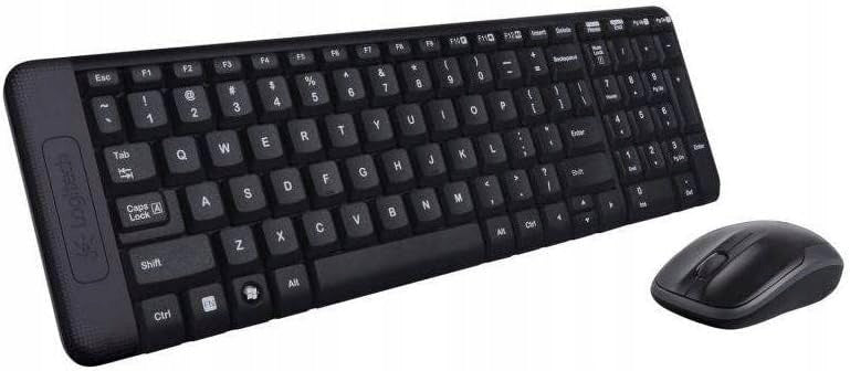 Keyboard and mouse set Logitech black Manufacturer code 920-003159
