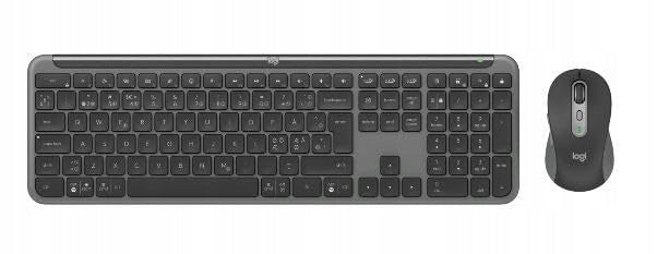 Keyboard and mouse set Logitech grey (German character layout)