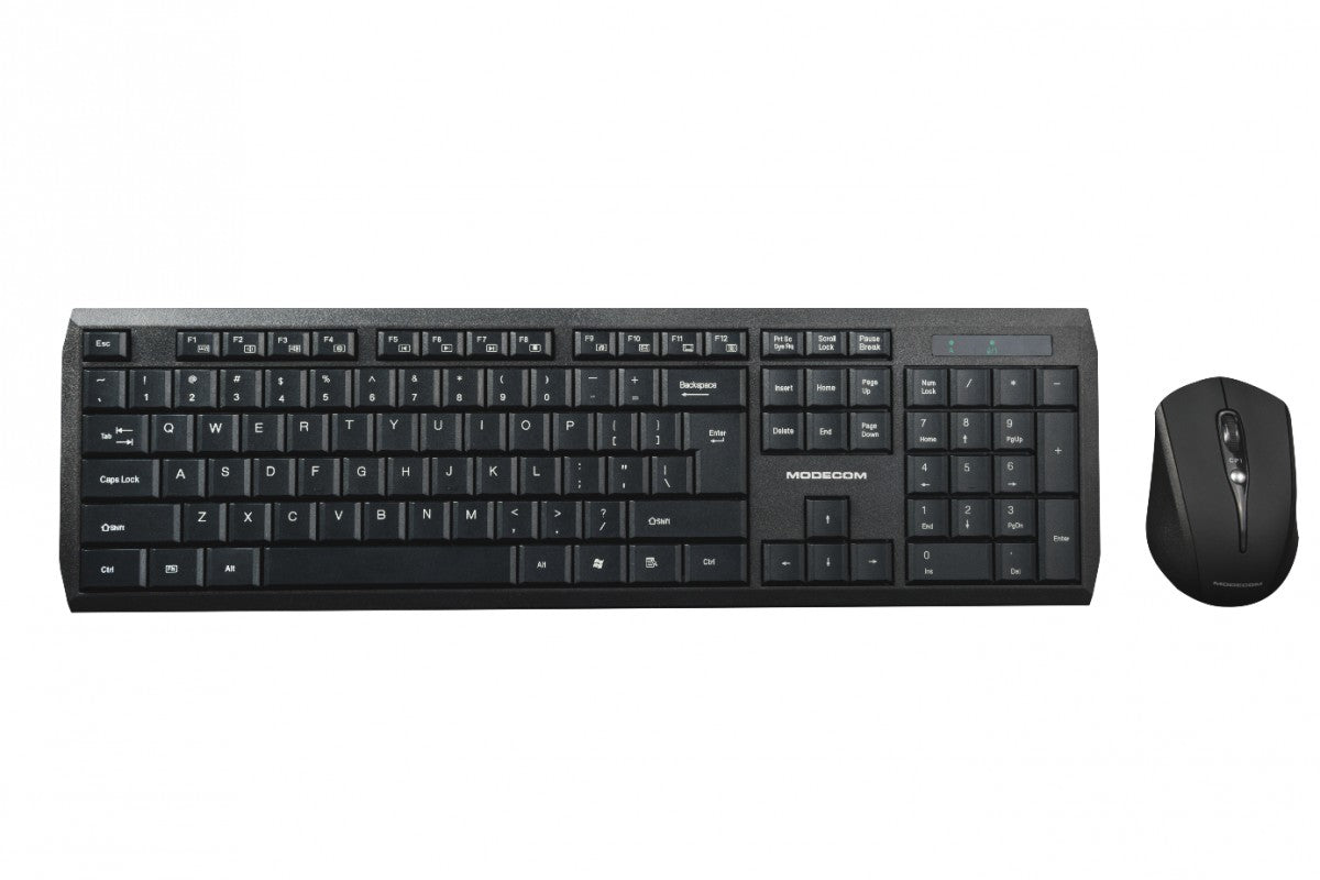 Keyboard and mouse set MODECOM black
